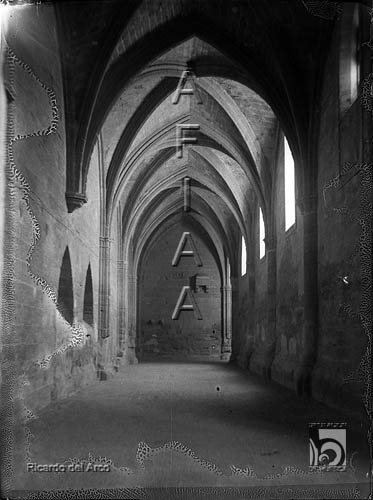 La catedral. Galería del claustro. Ricardo del Arco y Garay. Huesca
